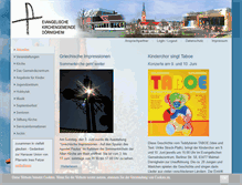 Tablet Screenshot of evangelische-kirche-doernigheim.de